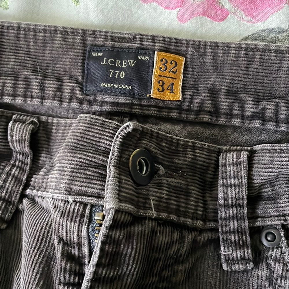 JCrew mens corduroy pants